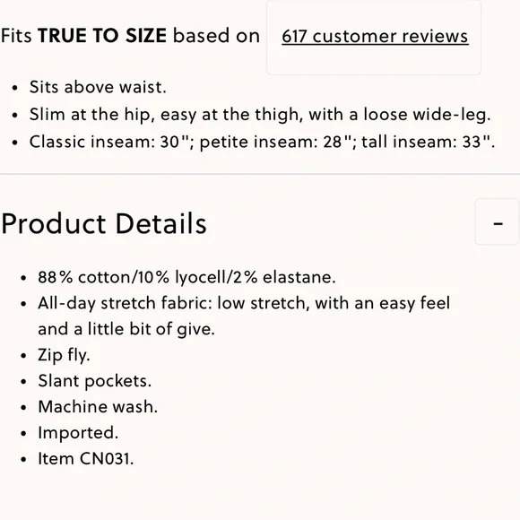 J. Crew Factory Dark Blue High-Rise Trouser Jeans - Picture 6 of 12